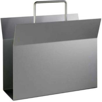 Vieler 300.0010.011 - Revistero, diseño vertical, color plateado