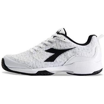 Diadora Men Star Shot AG Tennis Shoes All Court Shoe White - Lightgrey 13