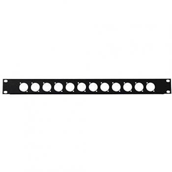 Panel Frontal Rack 19 Z-19 12 x XLR (D-Tipo) 1U