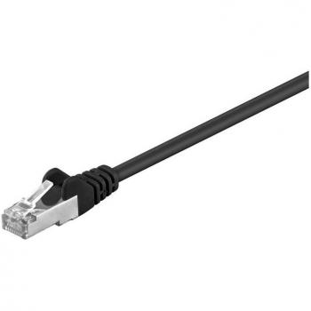 Cable de Red FTP Cat.5e 25m Negro con Conectores RJ45