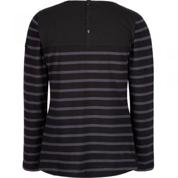 Regatta Faizah Coolweave - Camiseta de algodón para Mujer, Mujer, RWT159, Black/Iron, 8