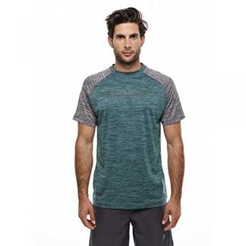 Camiseta de Manga Corta Técnica Drop Shot Artemis Hombres Verde Xs