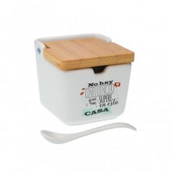 Azucarero Versa Influencer Cerámica 8,8 x 8,5 x 8,8 cm