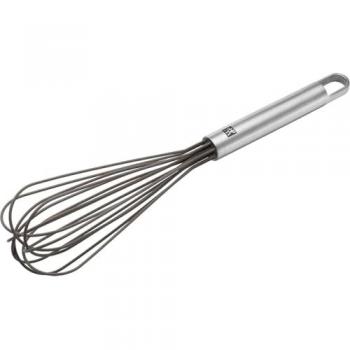 Batidor de Silicona ZWILLING Pro, 28 cm, apto para lavavajillas, color gris