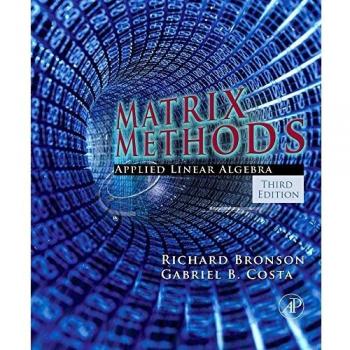 Matrix Methods: Applied Linear Algebra