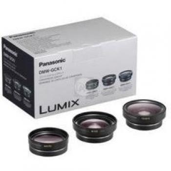 Panasonic DMW-GCK1GU - Paquete de Lentes de conversión Angular, pez y Macro