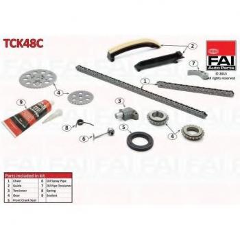 Kit de cadena de distribución FAI AutoParts TCK48C