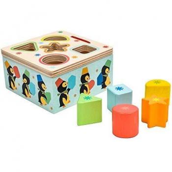 Cubo de Formas Geo Junzo - Juego de Clasificación y Aprendizaje Djeco
