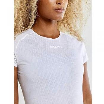 Craft Pro Dry Nanoweight Women's T-shirt - White - Size: Small