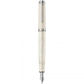Pelikan 805865 - Estilográfica, color blanco y transparente