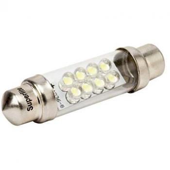 Bombilla LED Superlite 44 mm - Blanco - Luz Blanca - 8 Unidades - A+ - 30000 horas