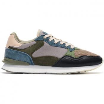 Zapatilla Hoff Quebec Multicolor de Hombre Talla 42 con Detalles Running Bajas y Suela Serigrafiada