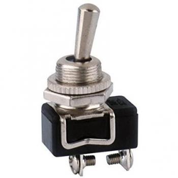 ElectroDH Interruptor 11.420.I/M/T unipolar ON-Off Palanca metálica Conexión A Tornillo Electro DH 8430552094622