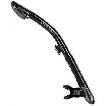 Oceanic Ultra Dry Snorkel - Black/Titanium