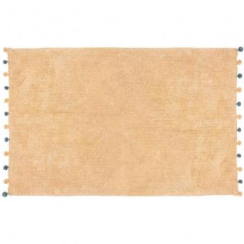 Alfombra Beige 100x150cm de Algodón/poliéster para Limpieza de Alfombras y Tapicerías