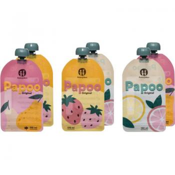 Petite&Mars Papoo Food Pouch Set 6x150 ml
