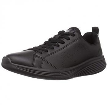 Zapatos de Mujer MBT Ren Lace Up en Piel de Calidad Excelente W Black (37.5)