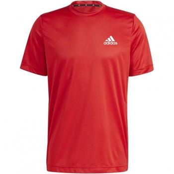 Camiseta De Entrenamiento Adidas Aeroready Designed To Move Sport M Scarlet