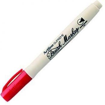 Artline Rotulador rojo Supreme Brush