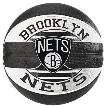 Spalding NBA Team Brooklyn Nets 83-588Z Balón de Baloncesto, Unisex, 7