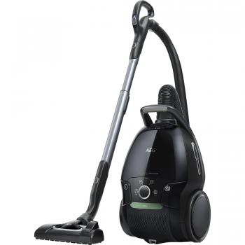 AEG VX9-4-ÖKO Aspirador Trineo, 460 W, 69 dB, Negro ébano/verde [Clase de eficiencia energética A++]