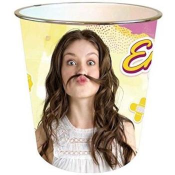Astro AST4693 Papelera Grande 21.5 cm PVC, diseño Soy Luna, 0