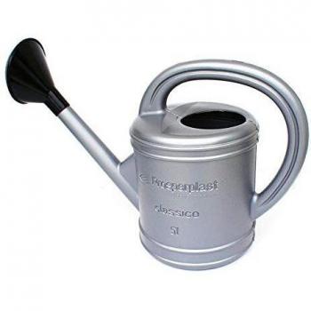 Prosperplast Regadera de Jardin 5L Classico en Color Plata