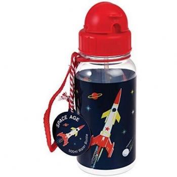 Rex London BPA Free Plastic Kids Water Bottle 500ml - Choice Of Design