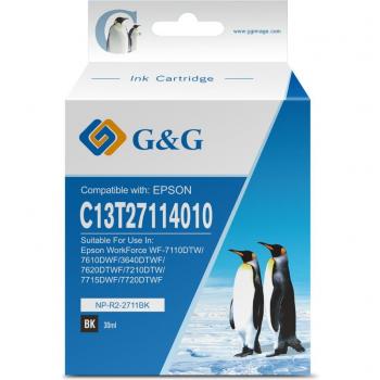 Cartucho de Tinta Compatible con Epson T2711/T2701 Negro