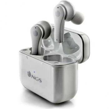 NGS Artica Bloom White Wireless Bluetooth Earphones 5.1 TWS with Touch Control and Charging Case