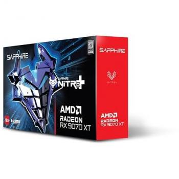 Sapphire Nitro+ AMD Radeon RX 9070 XT Gaming OC Graphics Card - 16GB GDDR6, Dual HDMI / Dual DisplayPort