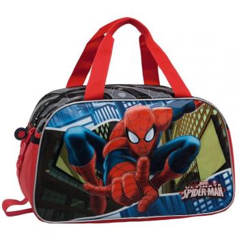 Marvel Spiderman Bolsa de Viaje, 27.72 Litros, Color Azul