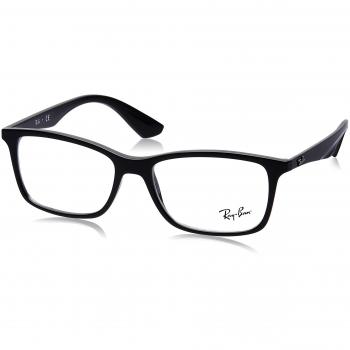 Ray-Ban 0Rx7047 Monturas de Gafas, Black, 54 para Hombre
