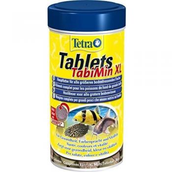Tetra Tablets TabiMin XL - Alimento en tabletas para peces de fondo, 133 comprimidos, 250ml