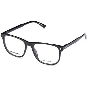 Dsquared2 D2 0079 Stylish Brown Men's Eyeglasses, Size 54 MM