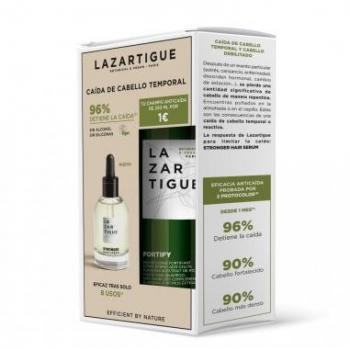 Cofre Lazartigue Serum Stronger 50ml + Champú Fortify 250ml - Serum Anticaída y Champú Fortificante