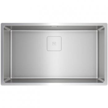 Teka FlexLinea RS15 71.40 M-XT PureClean Fregadero de Acero Inoxidable con Una Cubeta, Silent Smart, Triple Posibilidad de Instalación