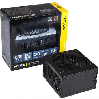 Antec VPF650 650 W 80 Plus Bronze Power Supply Unit - Black