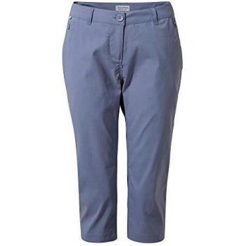 Craghoppers Pantalones Cortos Kiwi Pro Crop Paradise BLU para Mujer, Mujer, Pantalones Cortos, CWJ1204 PM110L, Paradise BLU, 38