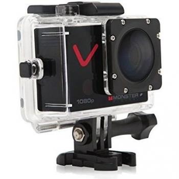 Monster Digital Vision Deportes cámara FULL HD 1080p 30F / s CMOS sensor, enfoque automático, ángulo de 140º ultra gran angular + 15 Accesorios