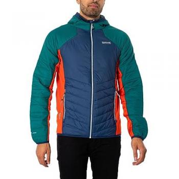 Regatta Trutton Men's Lightweight Outdoor Jacket - Blue/Green, Size XXL