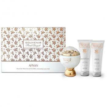 Afnan Souvenir Floral Bouquet Gift Set for Women