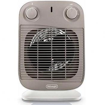 De'longhi HFS50C22 - Termoventilador, 2200w, 3 niveles potencia, ventilación de verano, termostato regulable, blanco