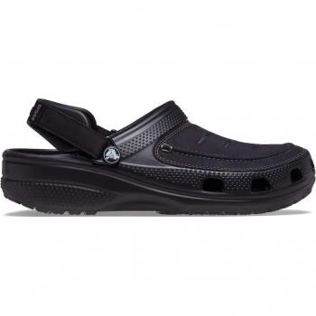 Crocs Men's Yukon Vista II LiteRide Clog Sandal - Black/Slate Grey