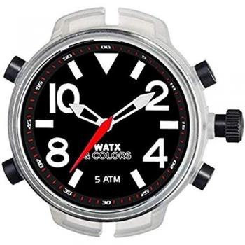 Reloj de Cuarzo Analógico para Hombre Watx & Colors RWA3700R Negro XXL