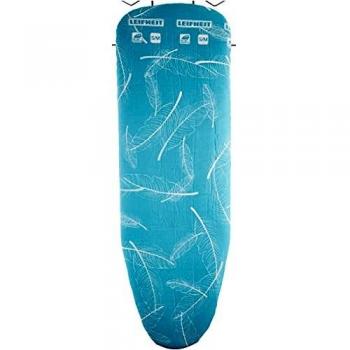 Leifheit Funda para tabla de planchar Thermo Reflect S/M, funda acolchada para tablas de planchar de hasta 125 x 40 cm, reflecta el vapor y el calor