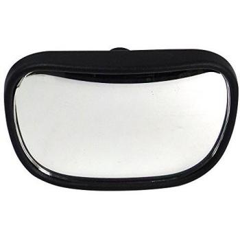 Espejo retrovisor universal para bebé Carlinea con soporte para visera, diseño retro, fácil instalación y ajuste, superficie reflectante segura