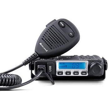 Radio CB Midland M-Mini USB, silenciador Digital, 40 Canales Am/FM, 12 V