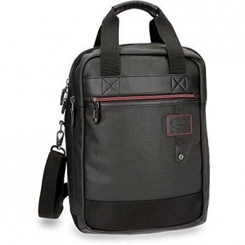 Pepe Jeans Baker Mochila Tipo Casual, 42 cm, 16.13 litros, Negro