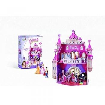 Puzzle 3D Cumpleaños de Princesas - 95 Piezas Cubic Fun